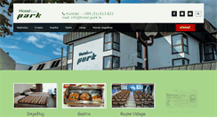 Desktop Screenshot of hotel-park.hr